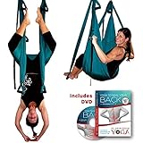 Inversion Sling - Original GravoTonics Yoga Swing (Teal) + Yoga Back DVD