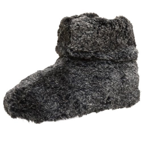 Click here to buy Dearfoams Ladies Microfiber Pile Boot by Dearfoams.