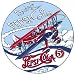 Pepsi-Cola Stearman Airplane Porcelain Magnet