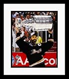 Scott Neidermayer Anaheim Ducks NHL 2007 Stanley Cup Champions Overhead Framed 8 x 10 Photograp