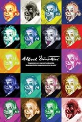 ALBERT EINSTEIN NEW POSTER POP ART COLLEGE PRINT 24x36