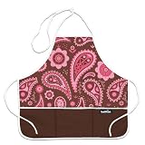 Bumkins Waterproof Toddler Apron - Raspberry Paisley