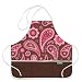 Bumkins Waterproof Toddler Apron - Raspberry Paisley