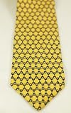 Botticelli Yellow and Blue Mens Designer Ties