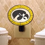 Iowa Hawkeyes Memory Company Art Glass Night Light NCAA College Athletics Fan Shop Sports Team Merchandise