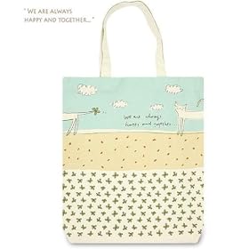 Japan Neko Mania Cats Cloud Canvas Tote Bag New B39