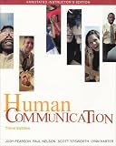  Human Communication:  Judy C. Pearson