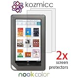 2 Pieces KOZMICC Anti-Glare Screen Protector for Nook Tablet, Nook Color Picture