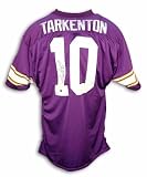 Fran Tarkenton Minnesota Vikings Autographed Throwback NFL Football Jersey Inscribed "HOF 86" (Purpl