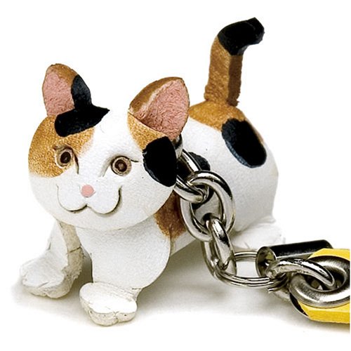 Cover image : BIRDIE レザー携帯ストラップ 三毛猫 5757