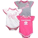 Newborn Green Bay Packers 3 Piece Creeper Set (0/3M - 6/9m) 6-9 Months