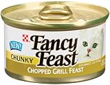 Fancy Feast Chunky Chopped Grill Feast, 3-Ounce Cans (Pack of 48)