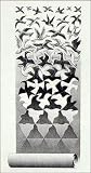 Liberation - Artist: Mc Escher - Art Print Poster Size: 13.50 by 29.50 inches