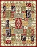 Safavieh Lyndhurst Collection LNH318A Multicolor Area Runner, 2-Feet 3-Inch by 8-Feet