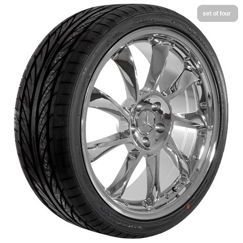 20 Inch Chrome 590 Series Wheels Rims and Tires