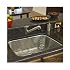 Franke USA Large Single Bowl Stainless Steel Undermount Kitchen Sink