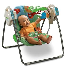 Fisher Price - M6710 - Pu�riculture - Eveil - Balancelle Transportable de La Jungle
