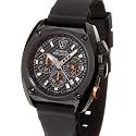 DETOMASO Herrenuhr BOLSENA Chronograph Silikon SP1552C-BK1