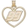 LogoArt Carl Edwards 14K Number Heart Pendant - CARL EDWARDS One Size
