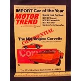 1970 70 June MOTOR TREND Magazine (Features: Test on Saab Sonett III, AMX 3,... by Motor Trend