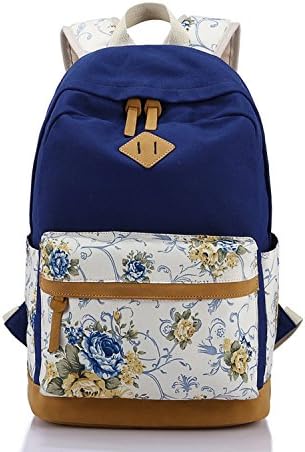 Tephanie Bags 17" Classic Backpack With Reinforced Bottom and Comfort Shoulder Straps Green
