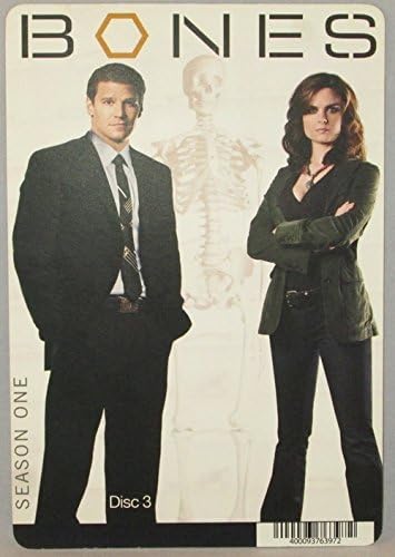 BACKER CARD FOR: BONES: SEASON 1 - DISC 3 - (Not The DVD)