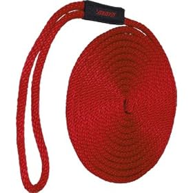 Seasense 3 8 X 15-Feet Solid Braid Mfp Dockline (Red) by