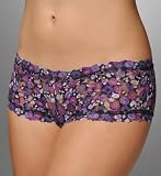 Hanky Panky Anna Sui Floral Lace Boyshort Panty (401221)
