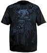 No Fear Men's TIGER TAT T-Shirt- Black