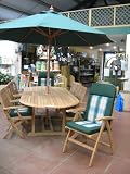 Henley 8 Seater Extending Set - Green