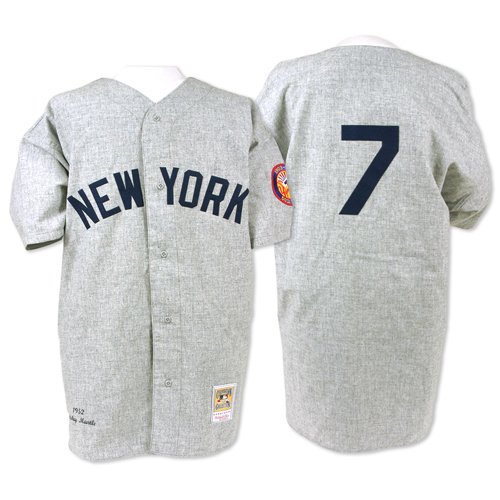 New York Yankees Authentic 1952 Mickey Mantle Road Jersey By Mitchell & Ness Size 56