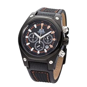 Rothenschild Eclipse RS-0807-BS Chronographe pour Hommes Recouvert de PVD