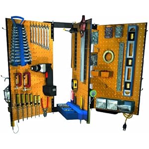 Click to buy Garage Pegboard: Crawford PW3-4 Pegboard Wall Organizer from Amazon!