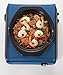 Crock-Pot SCCPMD2-BL Hook Up Round Connectable Entertaining System, 2-Quart, Metallic Blue