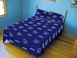 Kansas State Wildcats Bed Sheet Set (Solid Background) NCAA