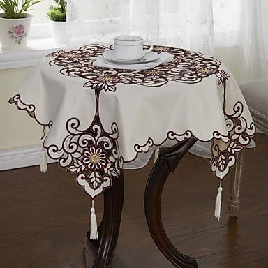 Ceiling light¡¯s Lazer Cut Floral Table Cloths