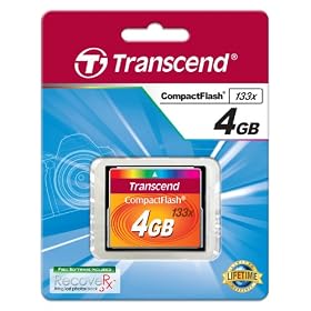 Transcend TS4GCF133 Compact Flash 133x 4gb