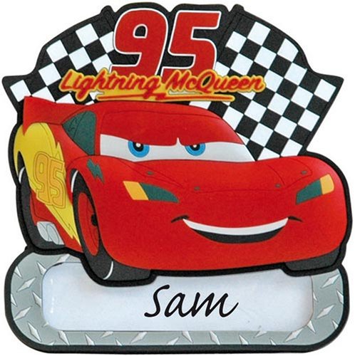 Childrens Toyshop  Kitchen & Housewares : Disney Pixar Cars bedroom door name plate