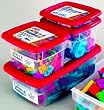 EDUCATIONAL INSIGHTS EI-1682 ALPHAMAGNETS JUMBO UPPERCASE MULTI-42 PIECES