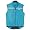 TAIGA Cycle Vest - Wind and Water Repellent Cycling Vest, Teal, MADE IN CANADA, Large (chest: 42