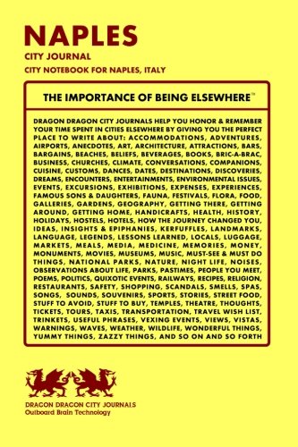 Naples City Journal, City Notebook for Naples, Italy