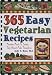 Books : 365 Easy Vegetarian Recipes