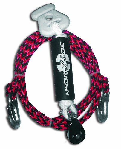 Hydroslide Rope Harness with Pulley and Float (Multi Color, 12-Feet)