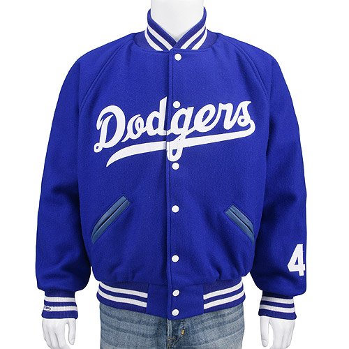 Brooklyn Dodgers Authentic 1956 Wool Jacket By Mitchell & Ness 44