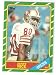 1986 Topps # 161 Jerry Rice (RC) San Francisco 49ers - Rookie Football Card - Future Hall of Famer - Shipped in Protective Display Case
