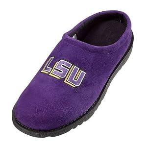LSU Tigers Purple Mens Hush Puppies Slipper Clogs by MY COLLEGE FOOTWEAR