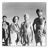 Ice Cold In Alex B&W Matte Photograph - 12x12 Inches (John Mills Harry Andrews)