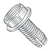 6-32 x 1/4" Type 1 Thread Cutting Screws/Slotted/Hex Washer Head/Steel/Zinc (Carton: 10,000 pcs)
