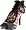 Betsey Johnson Women's Cammie Open-Toe Pump,Black Multi,6 M US