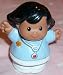 Fisher Price Little People Vet Doctor Woman Replacement Figure Doll Toy